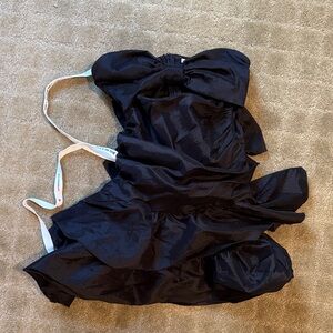 Lucy in the Sky size S Elegant Black Strapless Dress